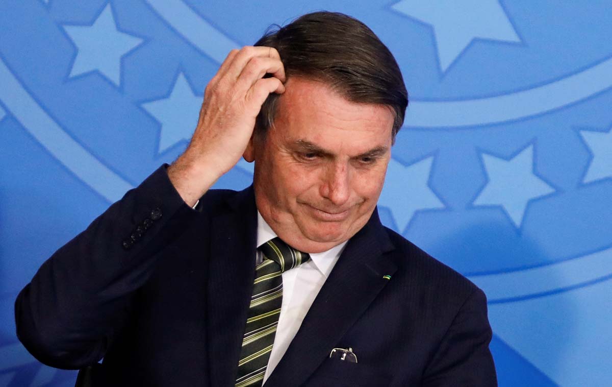Apoio ao impeachment de Bolsonaro alcança 54%